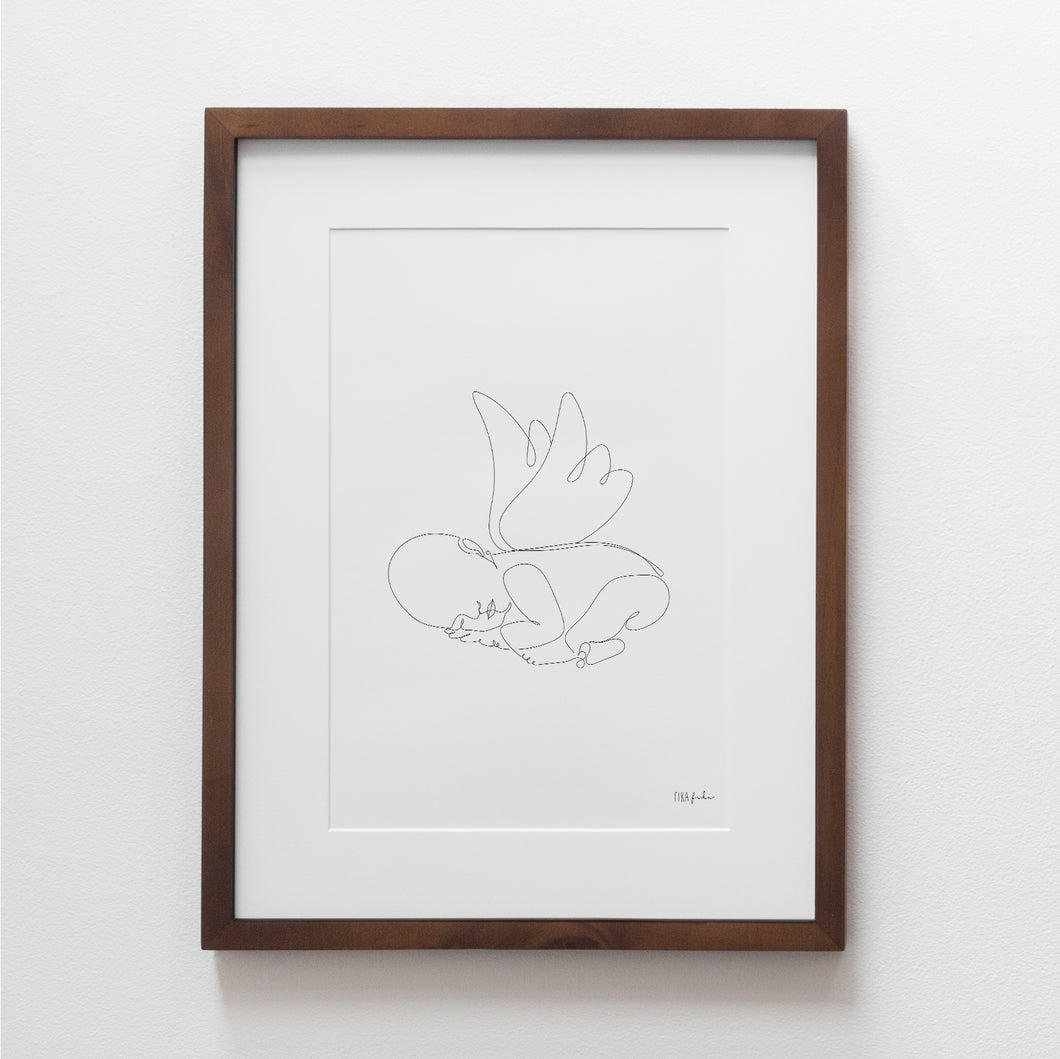 Angel Baby Print