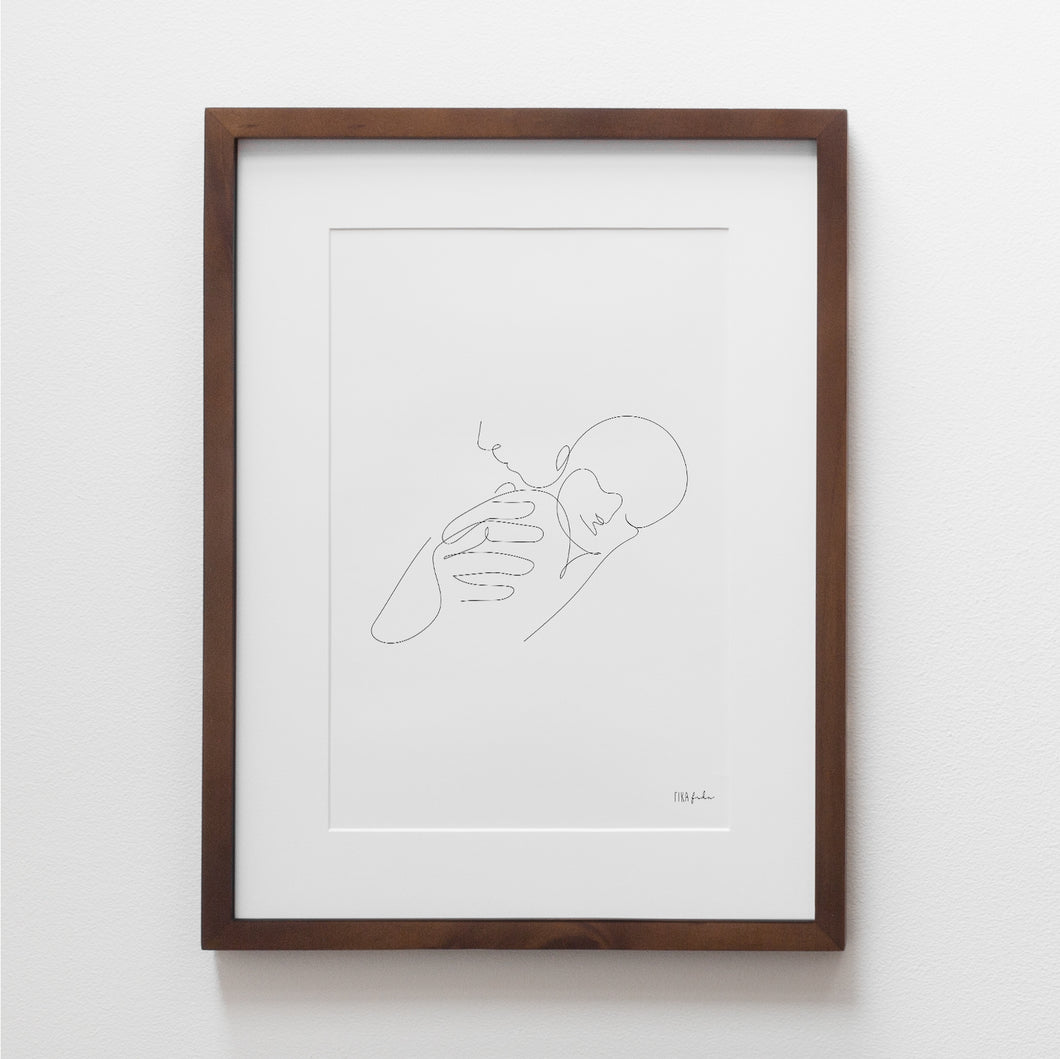 Baby Cuddle Print