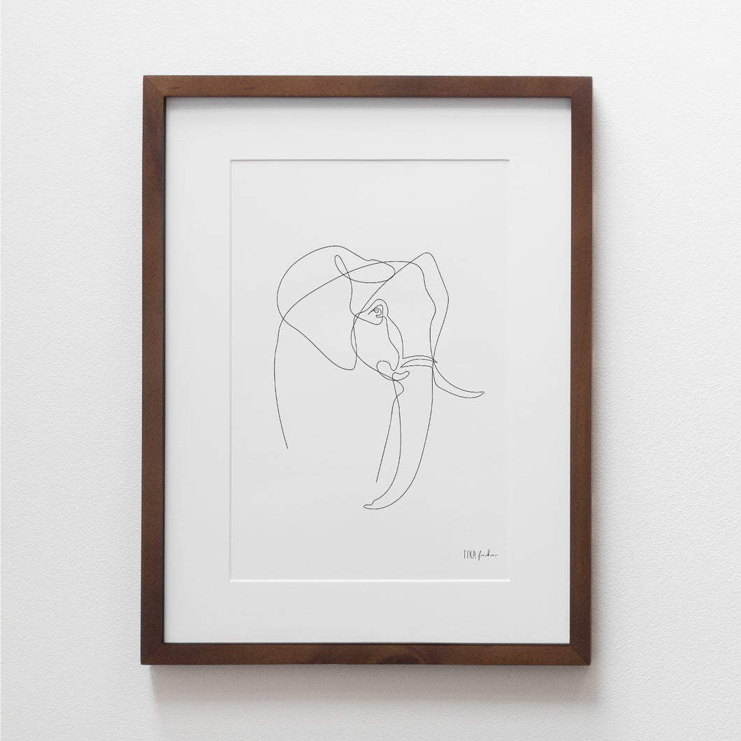 Elephant 1 Print