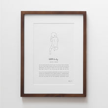 Load image into Gallery viewer, Zodiac Baby Star Sign Print
