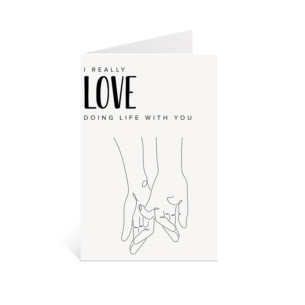 Love Life With You Card