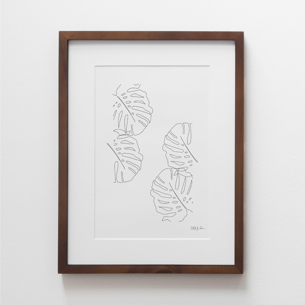 Monstera Print