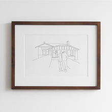Load image into Gallery viewer, Custom Home Print - Line Art

