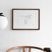 Load image into Gallery viewer, Custom Home Print - Line Art
